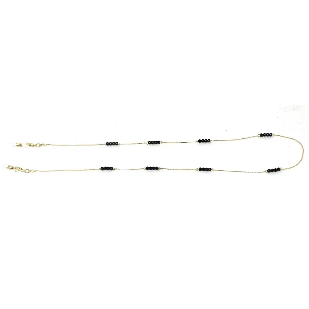 Eyeglass Chain‎ Strap Women Sunglasses Holder Necklace Fashion Gold Beads 27